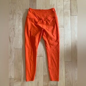 Beyond Yoga Spacedye At Your Leisure High Waisted Midi Legging Orange